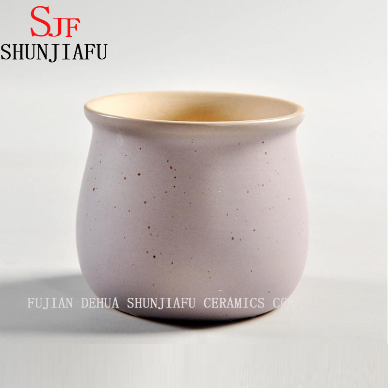 Keramik Macaron Farbe fleischige Pflanze kleine T&ouml;pfe Blumentopf