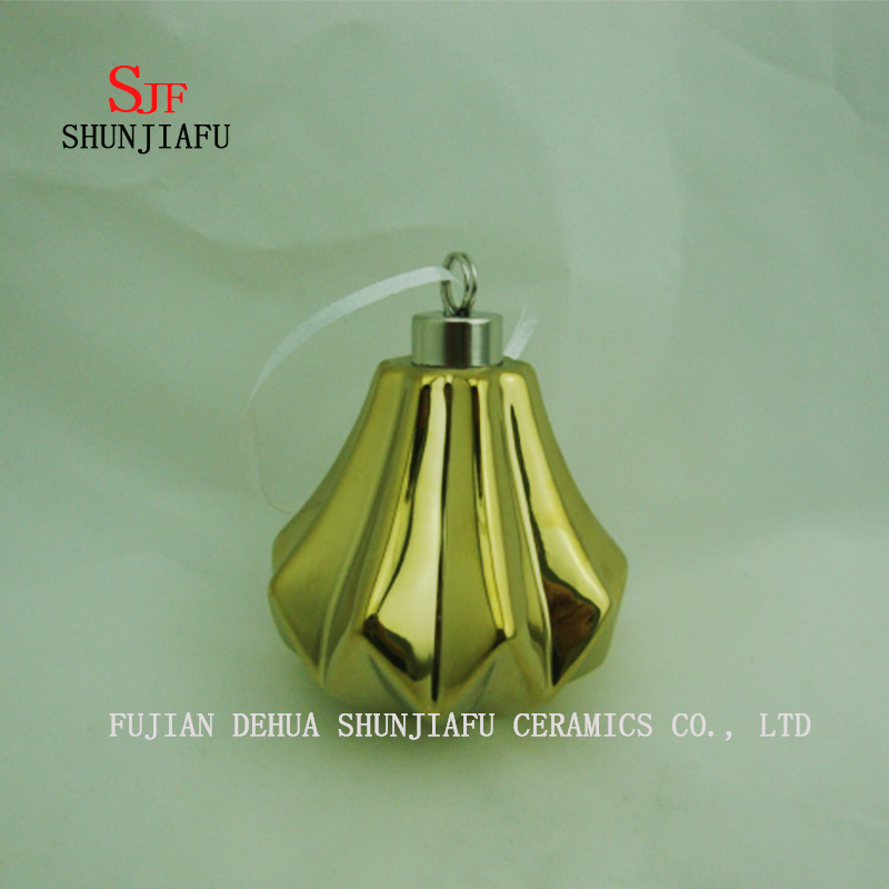 Galvanische Keramik-Origami-Form h&auml;ngen an der Heim- / B&uuml;rodekoration / A.