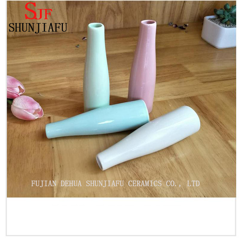Einfache Art Haushaltsdekoration Keramikvase / Blumenvase