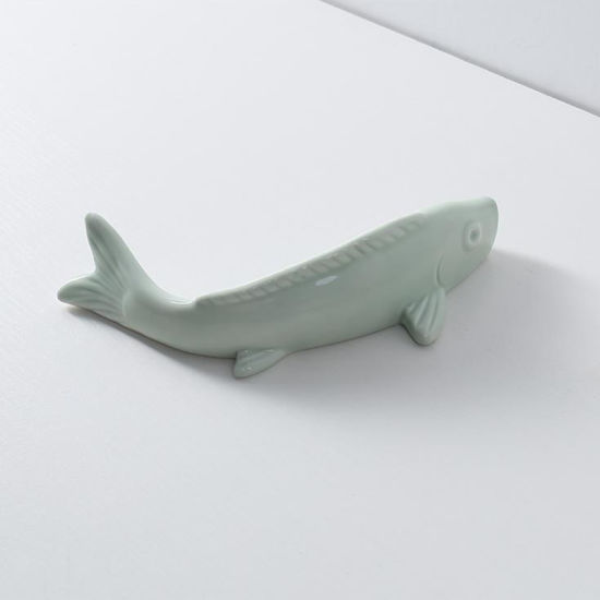 Europäische einfache Art Hai Design Keramik hängende Vase