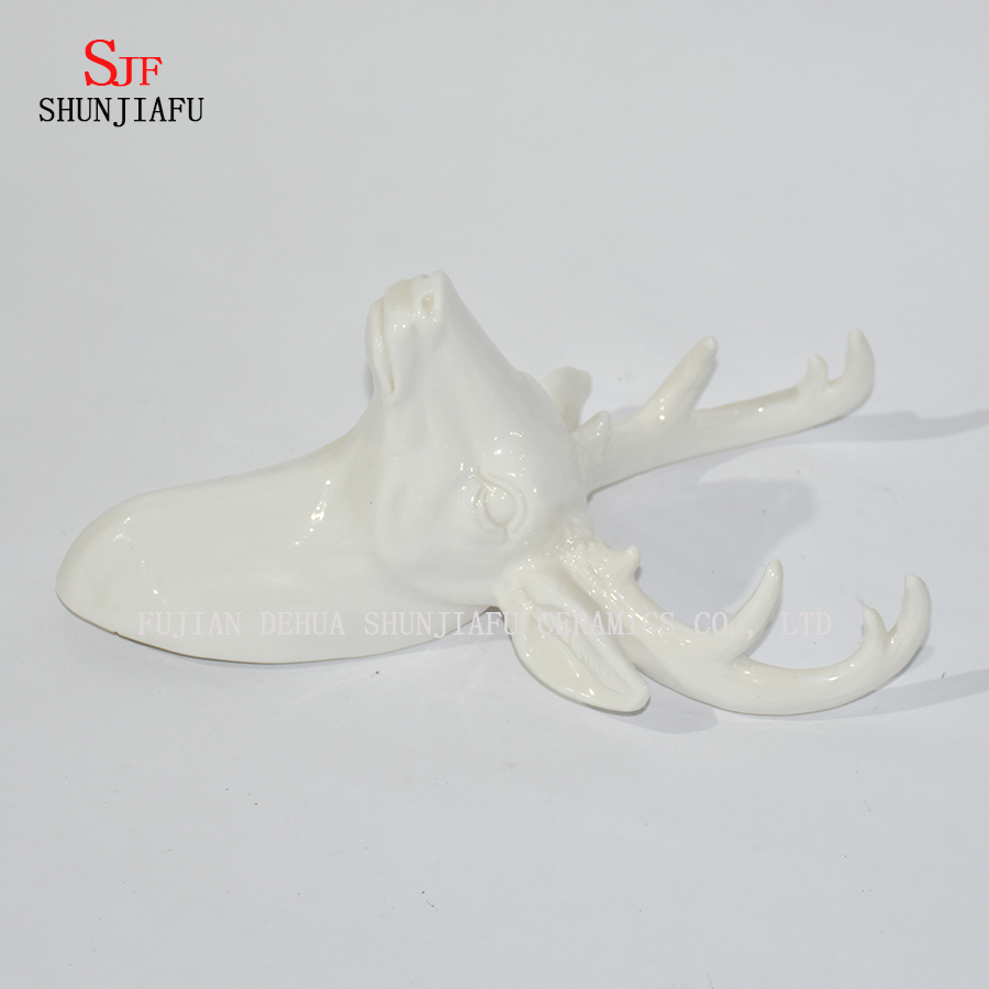 Keramik Taxidermie Hirschkopf Wanddekoration Dekoration / Galvanik Antilopenhorn