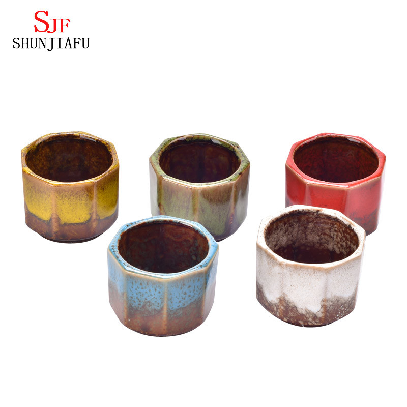 Keramik Multi-Fleisch Blumentopf Gro&szlig;handel, kreative Bonsai.