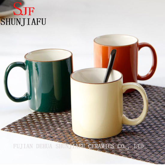 Kreative Anpassung Home Keramik Mehrfarbige Teetasse Kaffeetasse.