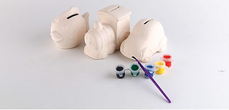 Keramik DIY &Ouml;lgem&auml;lde nach Zahlen mit Halloween Design.