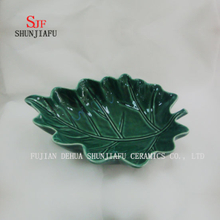 Leaf Ceramic Dish Aspen Verschiedene Farben und Größen Blätter, Dinner Dish