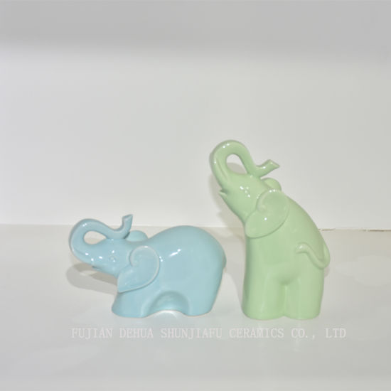 Kreative Möbel für Keramik Elefanten Home Ornamente / Dekoration