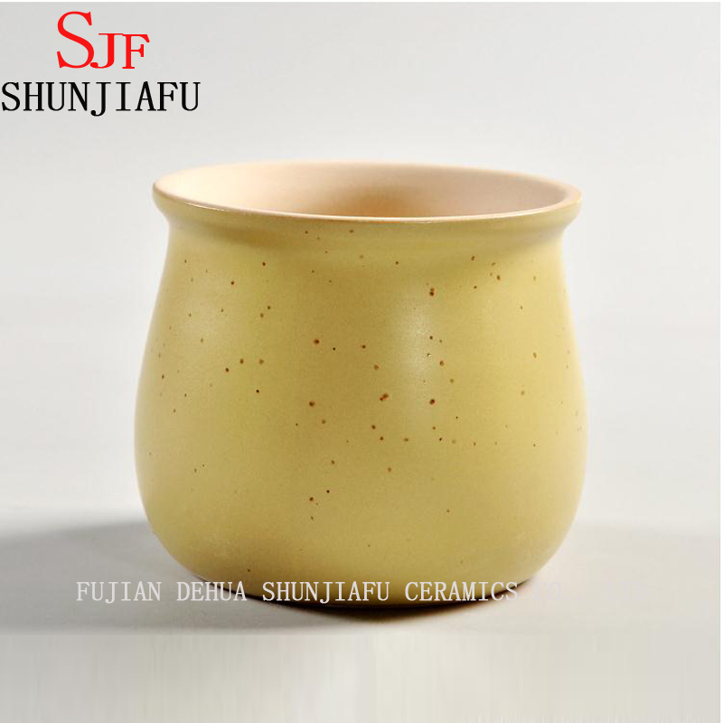 Keramik Macaron Farbe fleischige Pflanze kleine T&ouml;pfe Blumentopf