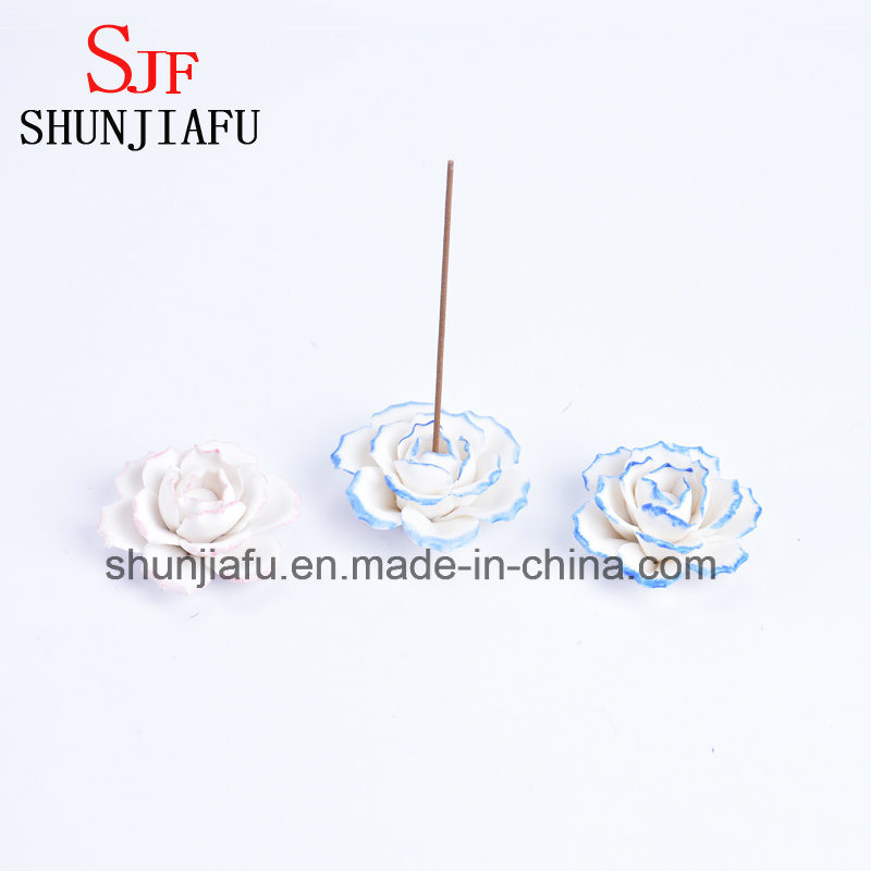 Handgemachter Weihrauchbrenner aus Keramik f&uuml;r Sticks