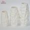 Multi-Style Ceramic White Bottles - Keramikvase / 3er-Set