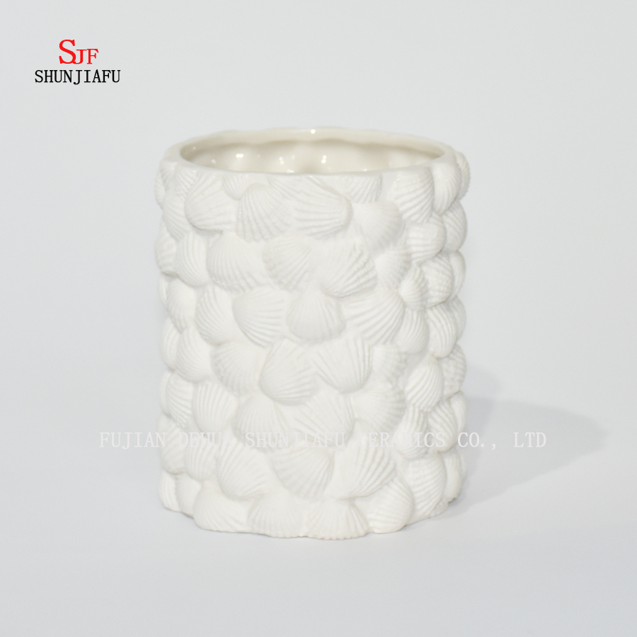 3-teiliges wei&szlig;es Keramik-Badezimmerzubeh&ouml;rset /, Becher, Seifenschale & Spender