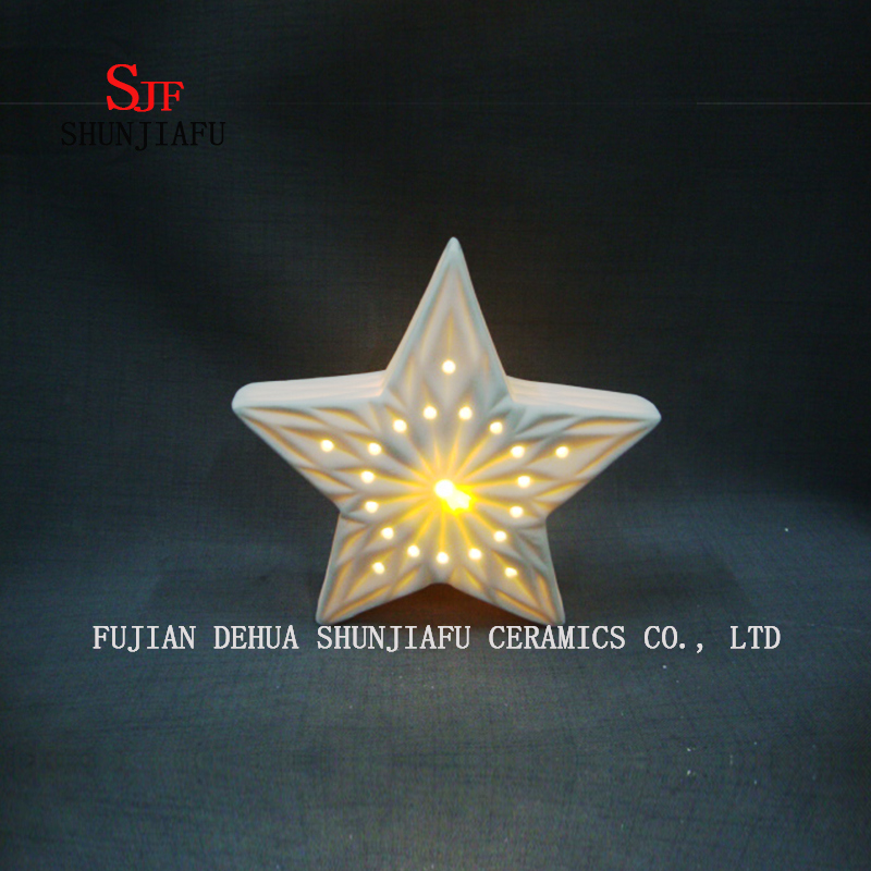 Pentagramm; Form Kerzenhalter Kerzenhalter Dekoration / M.