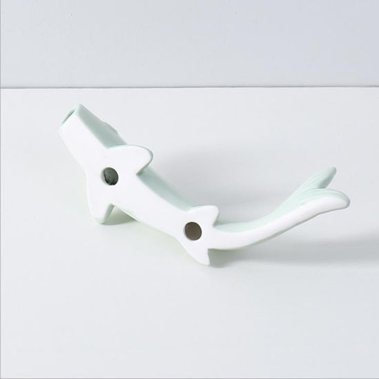 Europäische einfache Art Hai Design Keramik hängende Vase