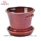 Behälter Pflanzer Keramik Fließende Glasur Basis Serien Set Sukkulenter Blumentopf