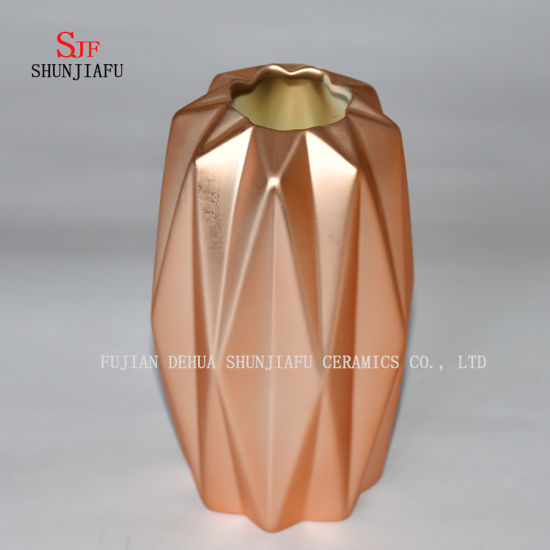 Mehr Farbe / Design Einfache atmosphärische Galvanikvase