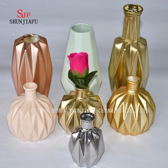 Mehr Farbe / Design Einfache atmosphärische Galvanikvase