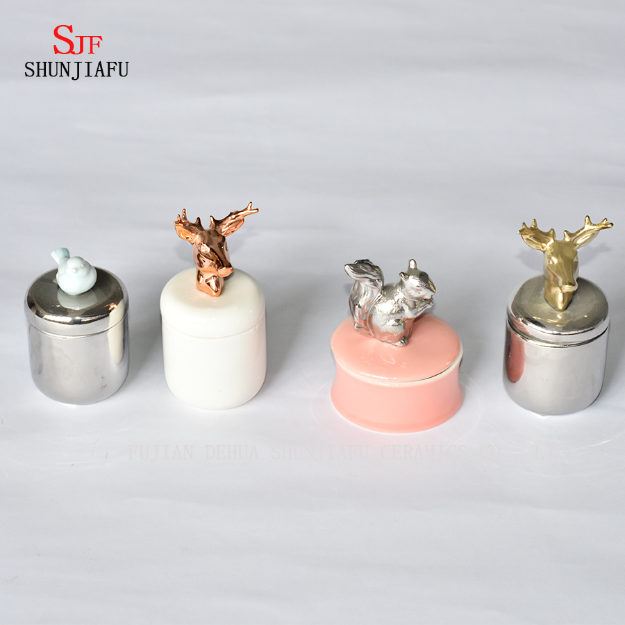 Multi-Style / Farbe, Keramikbox, Schmuckschatulle