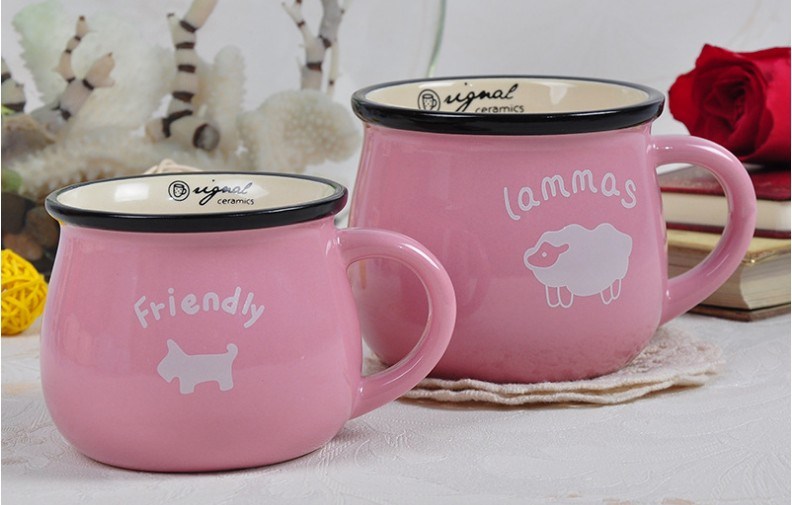 Fr&uuml;hst&uuml;ckstasse Kaffeetasse Milchbecher Benutzerdefiniertes Logo Fr&uuml;hst&uuml;ckstasse