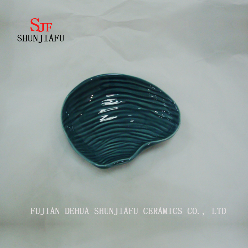 Keramische Fischgerichte Mehrzweckgeschirr Essteller-Ocean-Serie