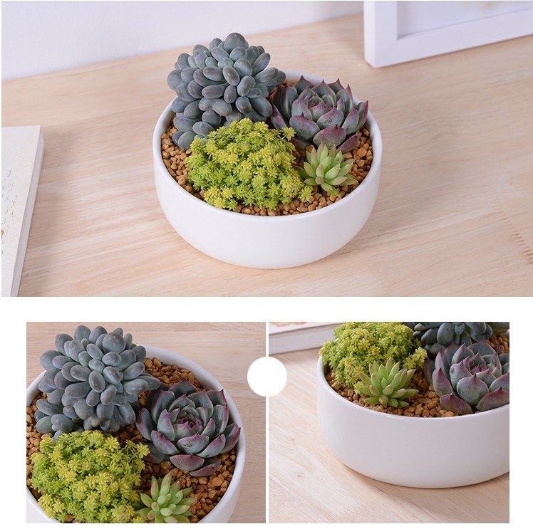 Kreative Mode Keramik White Square Blumentopf