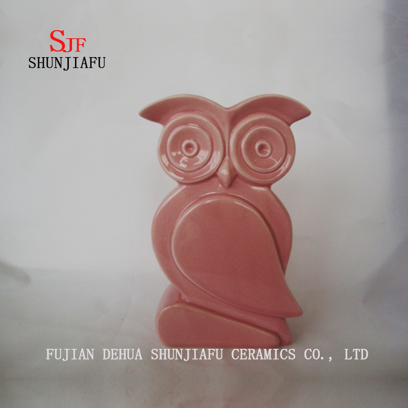 Eule Keramik Einrichtungsgegenst&auml;nde auf dem Schreibtisch Dekoration