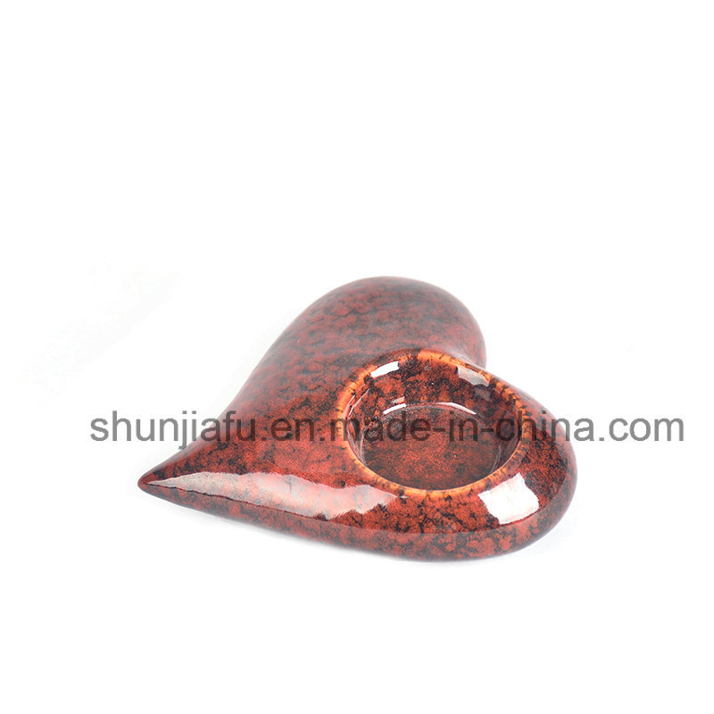 Liebe Dekoration Keramik Herzform Kerzenhalter