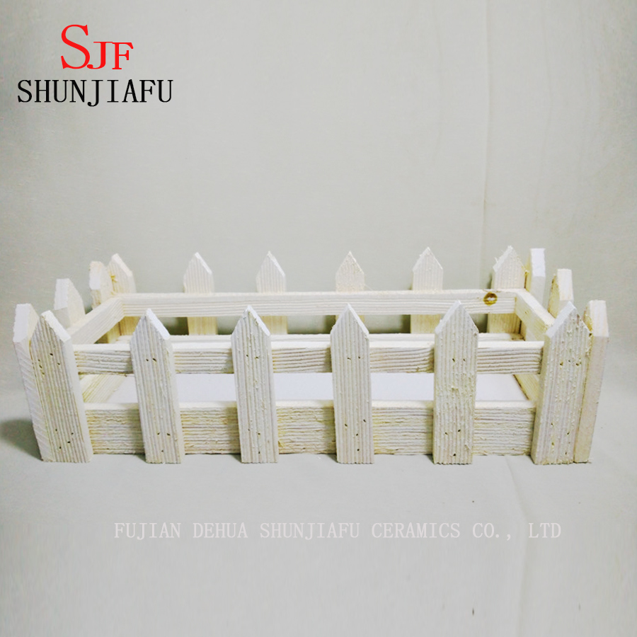 Moderne Hauptdekorative quadratische h&ouml;lzerne Blumenkiste f&uuml;r saftige Pflanze