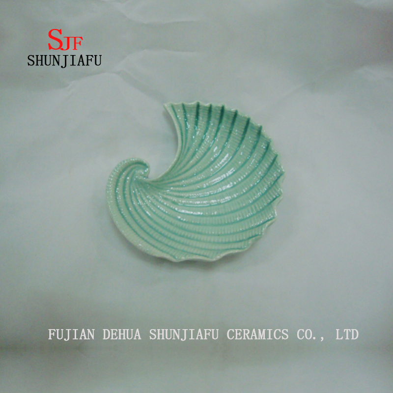 Keramische Fischgerichte Mehrzweckgeschirr Essteller-Ocean-Serie