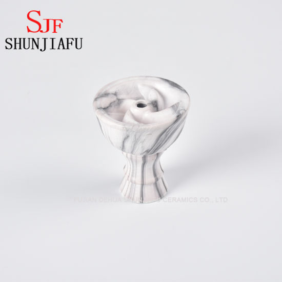 Neue Glasur Wasser Nargile Bowl Ceamic Material Shisha Set Shisha