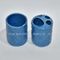 5-teiliges, blaues Keramik-Badezimmer-Set