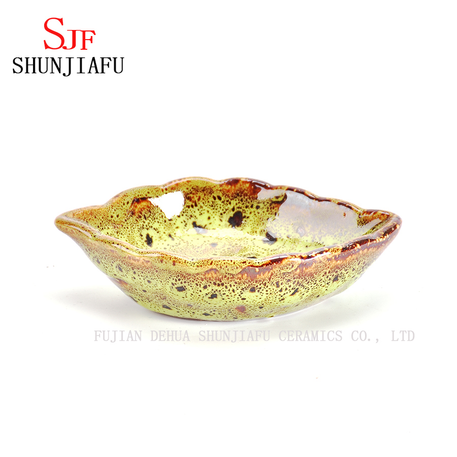 Square Food Tasting Set Keramikschalen mit Tablett