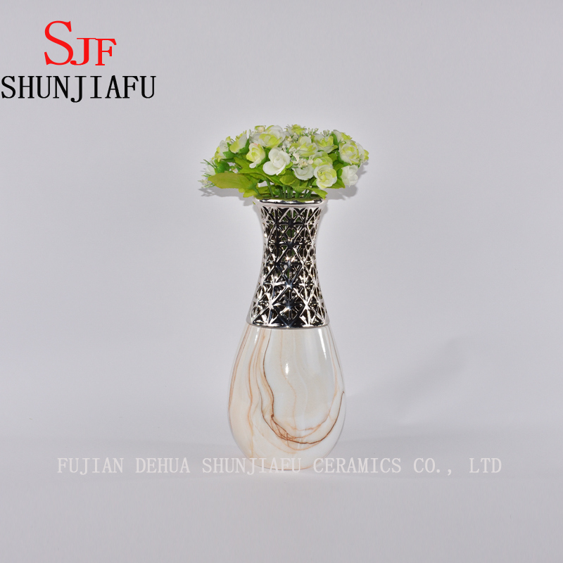 Keramikvase, ideal f&uuml;r getrocknete Blumenarrangements zu Hause, Hochzeiten
