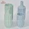 Keramikvase Set, verschiedene Größen, blau, grün, 2er Set