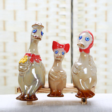 Familien Originalität pralle Keramik glasierte Entenfiguren