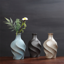 Hauptdekoration OEM Großhandel glasierte Hauptdekoration Moderne Dekoration Keramik Blumenvase