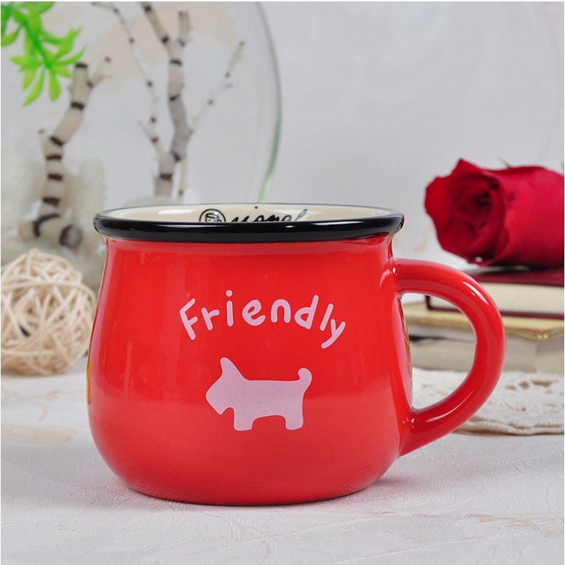 Fr&uuml;hst&uuml;ckstasse Kaffeetasse Milchbecher Benutzerdefiniertes Logo Fr&uuml;hst&uuml;ckstasse