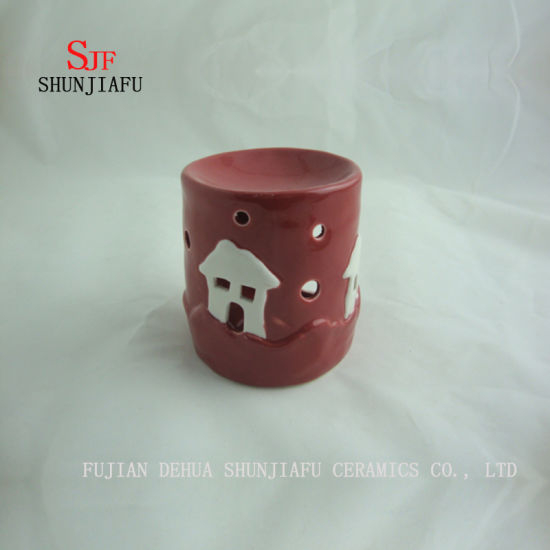 Runde Form, Weihrauchbrenner für Essence Ceramic (RED) / B.