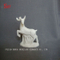 Weiße Keramik Dekoration Tiere Figur Kleine Milu Deers Porzellanskulpturen Rentiere Basteln Weihnachten