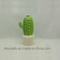 Keramik Kaktus geformte Ornamente LED
