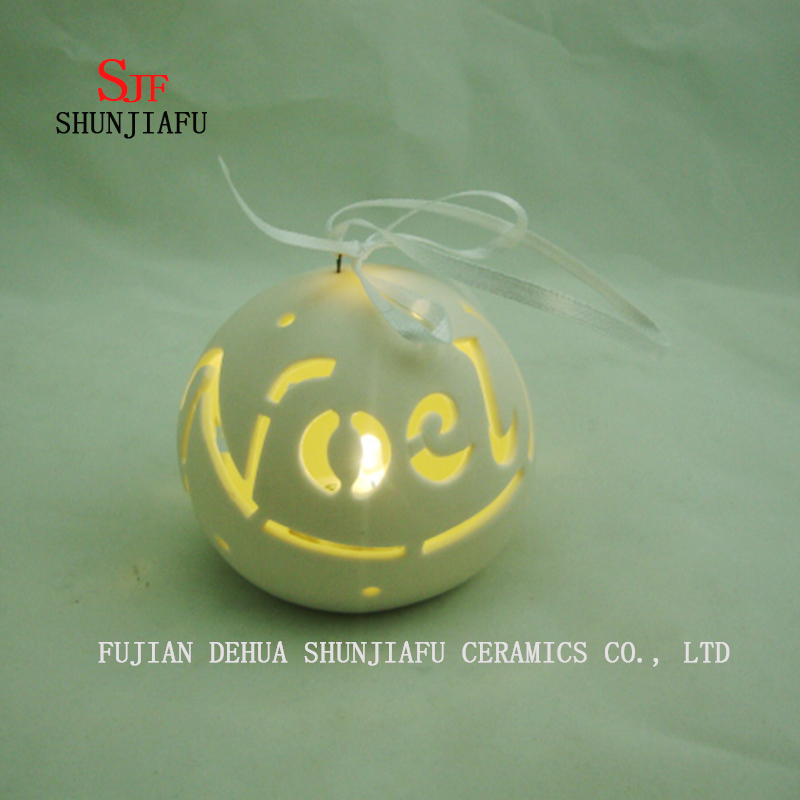 Form des Briefes Keramik Kerzenhalter Ornamente / Kreative Heim- & Weihnachtsdekorationen / B.