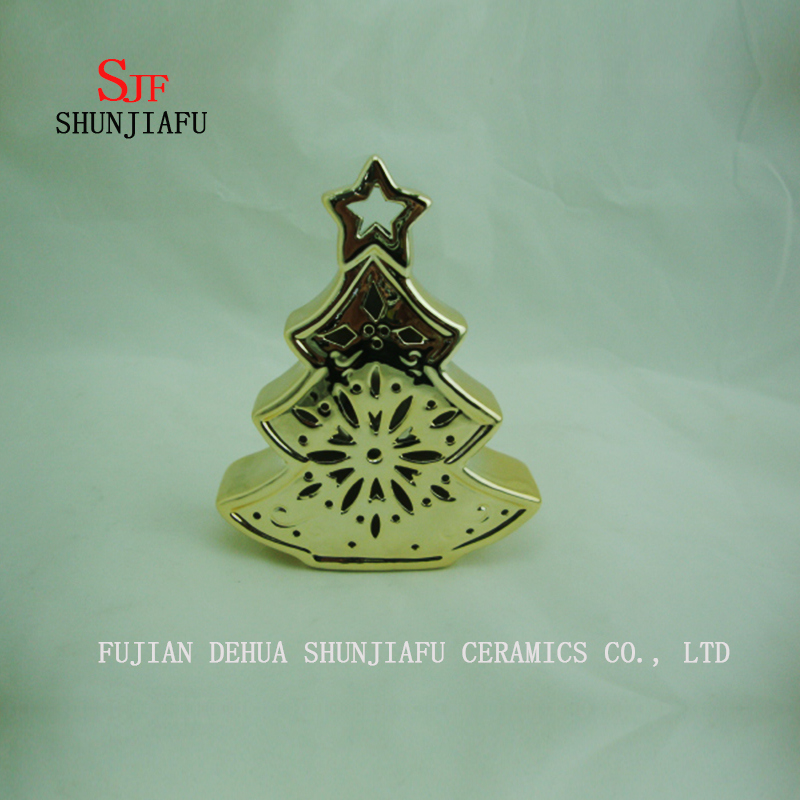 Galvanisieren von Produkten der besten Wahl Prelit Ceramic Tabletop Christmas Tree