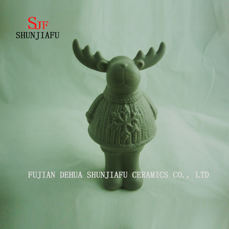 Grey Deer Creamic Einrichtungsgegenst&auml;nde f&uuml;r Kaffeebar / Heim- / B&uuml;rodekoration, Keramikartikel 3 Gr&ouml;&szlig;e / L.