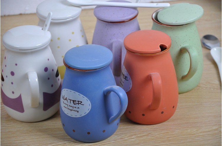 Kaffeekeramik-Becher-Tasse, kundenspezifische kundenspezifische Logo-Keramikbecher