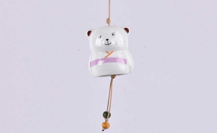 Sch&ouml;ne japanische Sunny Dolls Garden Chimes Keramik Windglocken (Stil kann variieren)