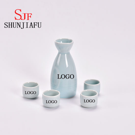 Keramik Sake Set zur Dekoration