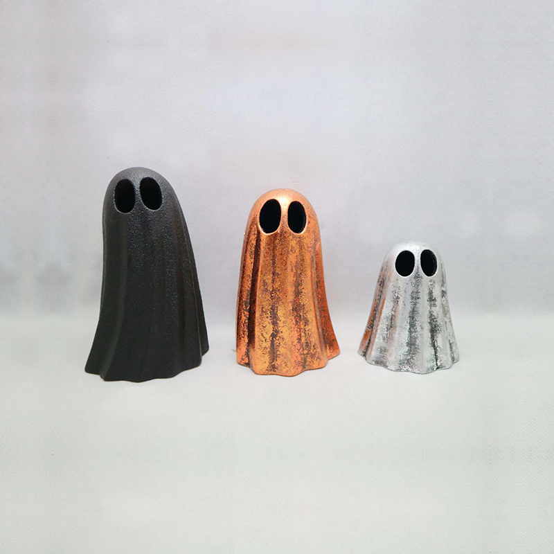 Keramik Spectre Halloween Ghost LED Kerzenhalter