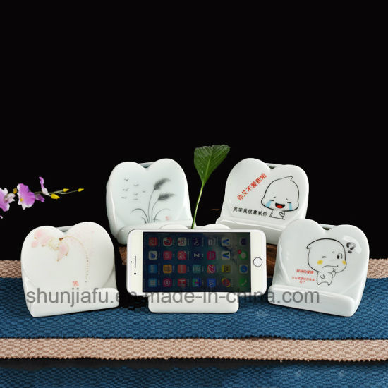 Handzeichnung Keramik Vase Typ Handyhalter