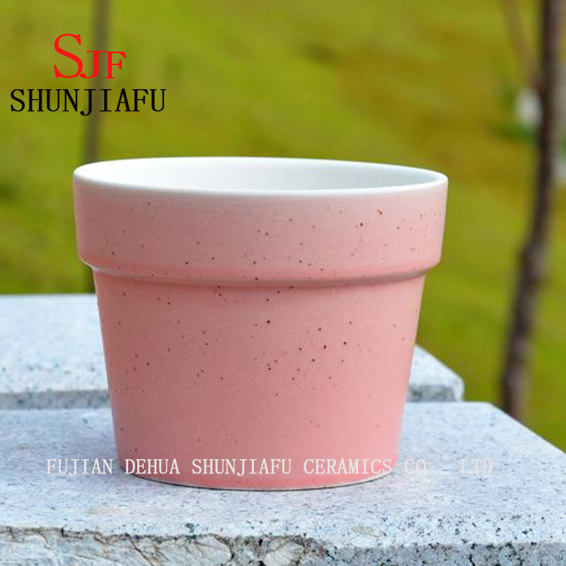 Macaron bunte kleine saftige Pflanzer Keramik Blumentopf Beh&auml;lter Home Decoration