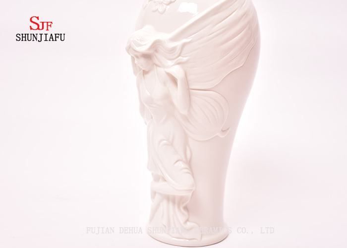 Hot Selling Alle Arten von Design der modernen Keramikvase gepr&auml;gte Vase Willkommen OEM Bestellungen