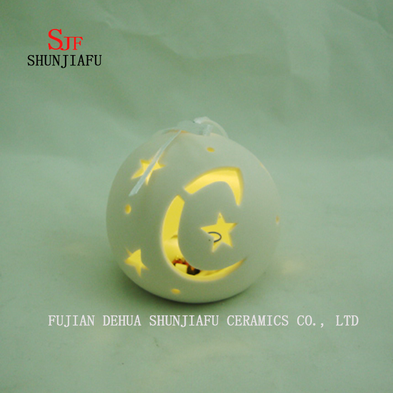 Form des Briefes Keramik Kerzenhalter Ornamente / Kreative Heim- & Weihnachtsdekorationen / G.