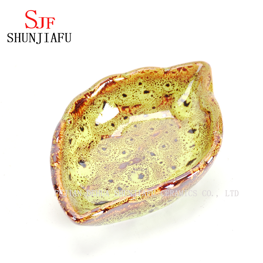 Square Food Tasting Set Keramikschalen mit Tablett